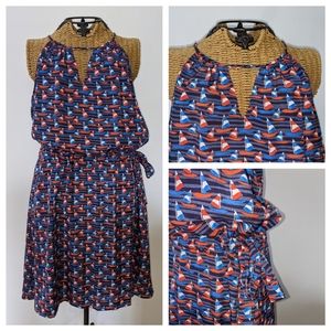 41 Hawthorne sailboat nautical dress S